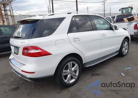 2015 Mercedes-Benz Ml 350 4Matic из США, поврежденный, VIN 4JGDA5HB6FA582881
